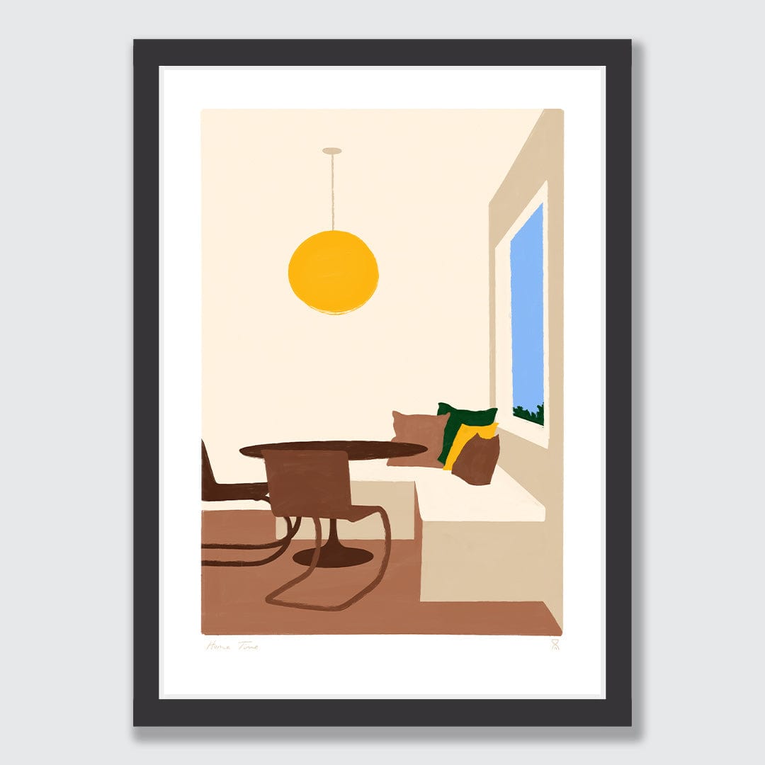 Breakfast Nook Art Print by Home Time