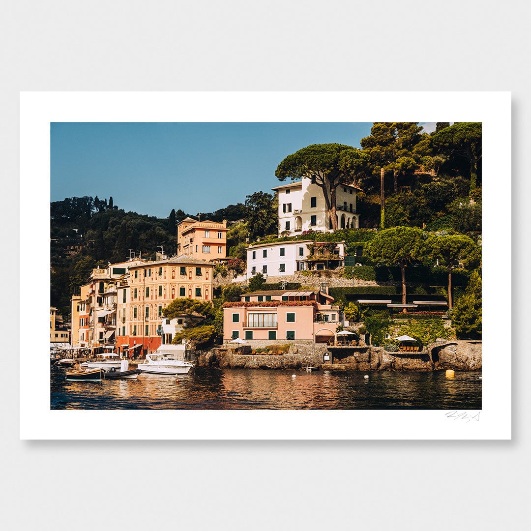 Breakfast at Portofino Art Print by Jessica Higueras