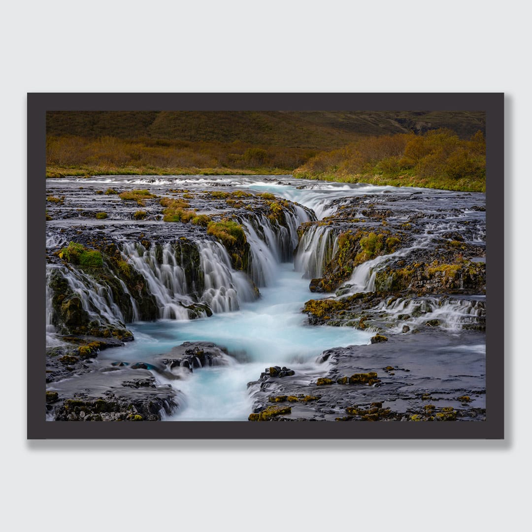 Bruarfoss Waterfall Photographic Print by Emma Willetts