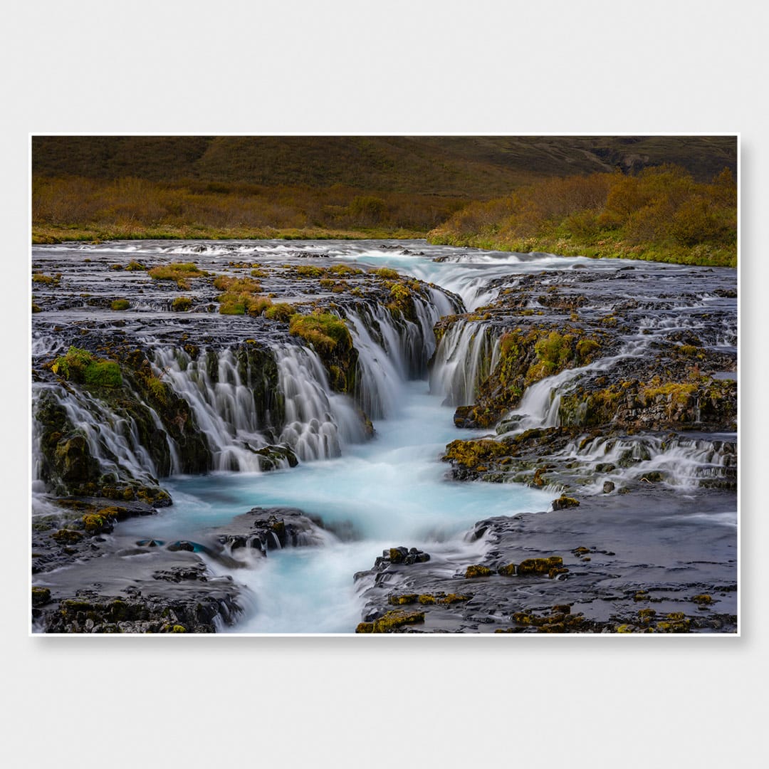 Bruarfoss Waterfall Photographic Print by Emma Willetts