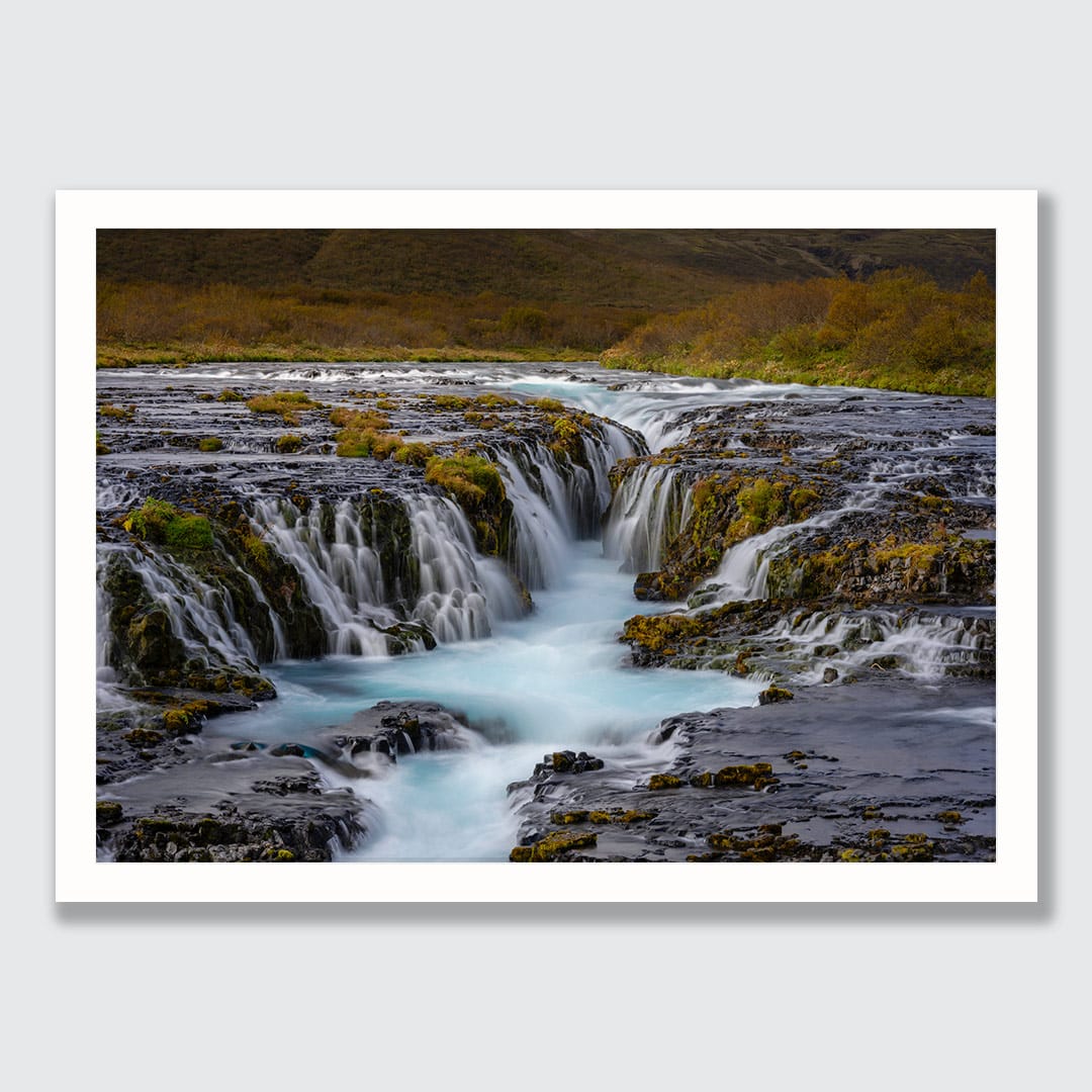 Bruarfoss Waterfall Photographic Print by Emma Willetts