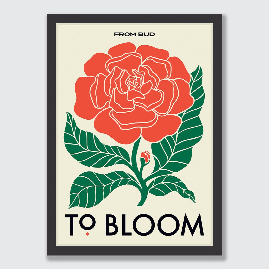 Bud to Bloom Art Print by Becca O&#39;Shea