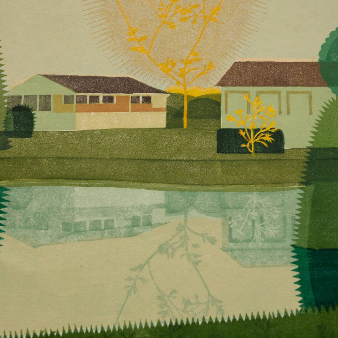 Castles Limited Edition Woodblock Print by Angus Collis