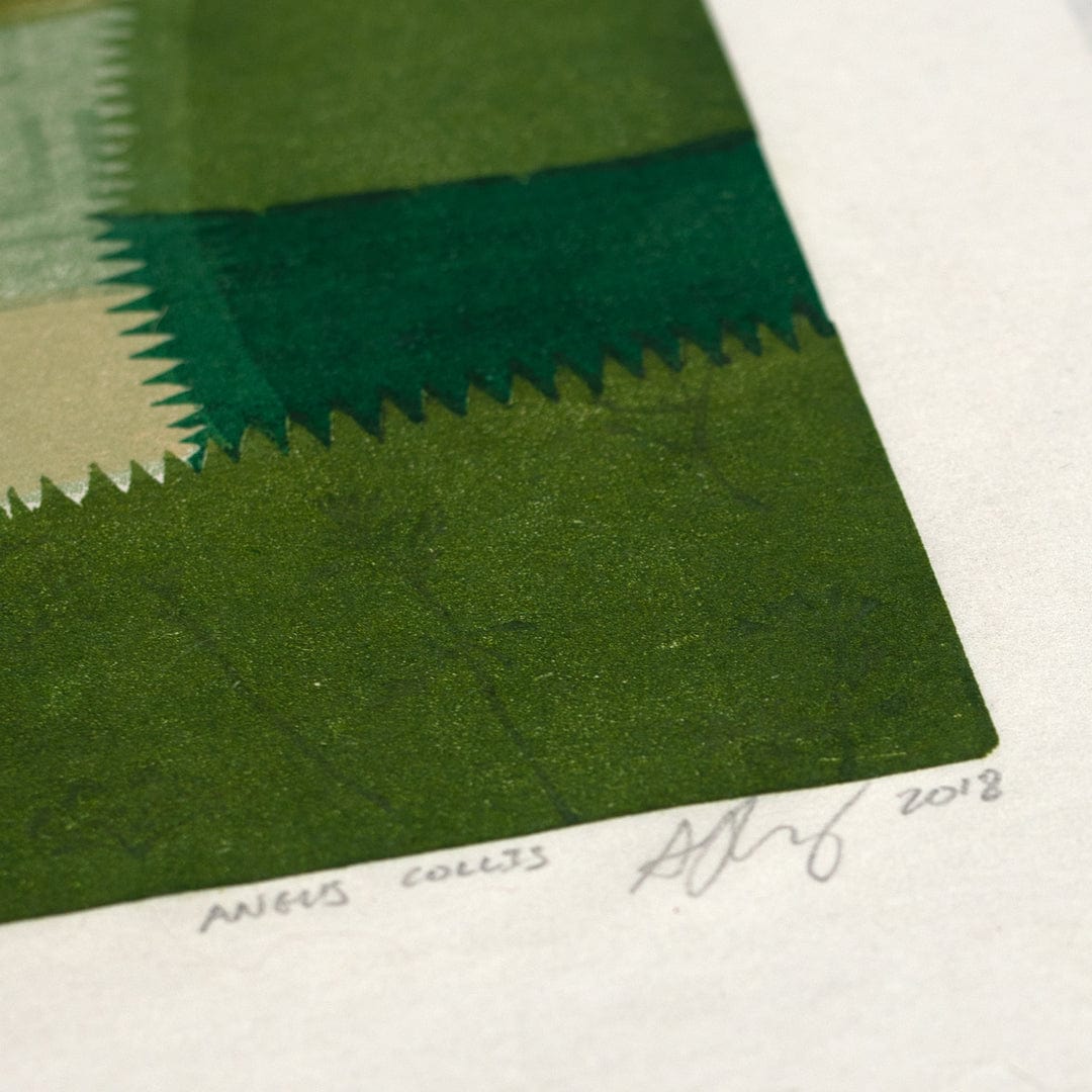 Castles Limited Edition Woodblock Print by Angus Collis