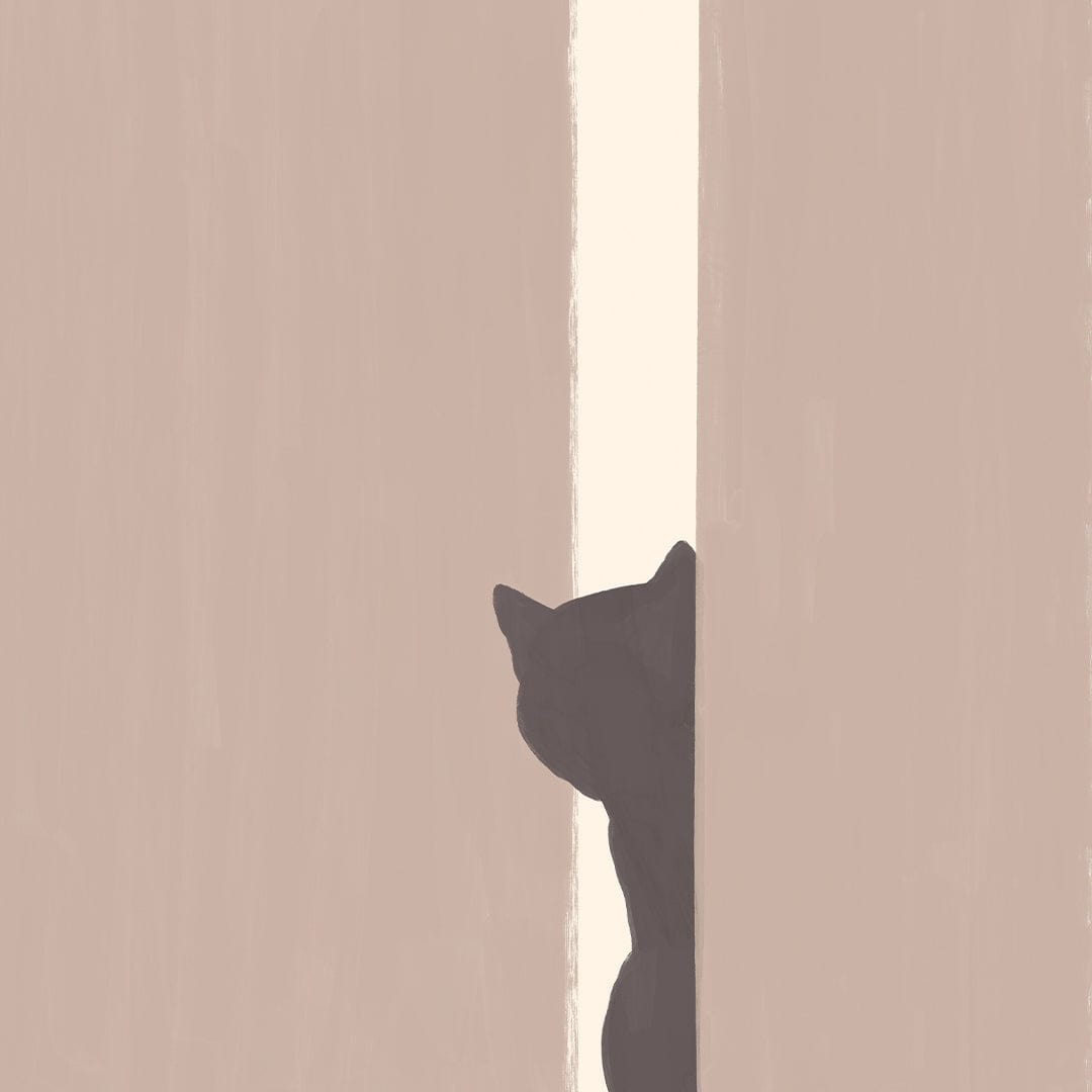 Cats Waiting Art Print by Home Time