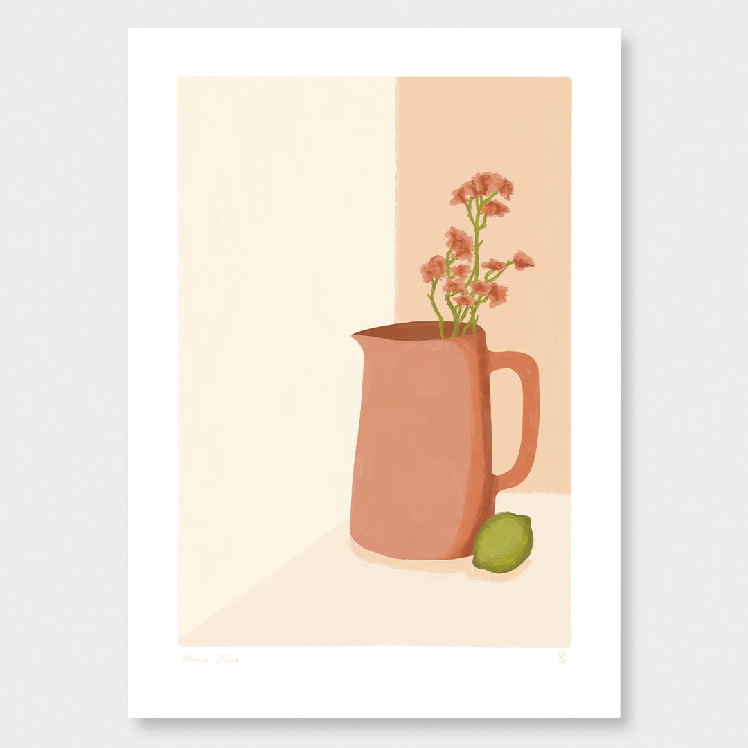 Ceramic Jug Art Print by Home Time
