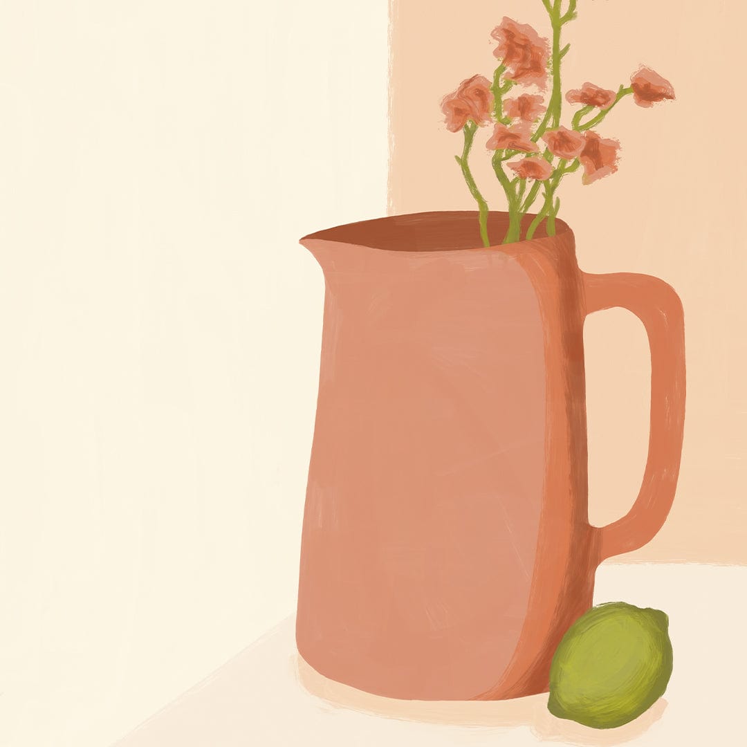 Ceramic Jug Art Print by Home Time