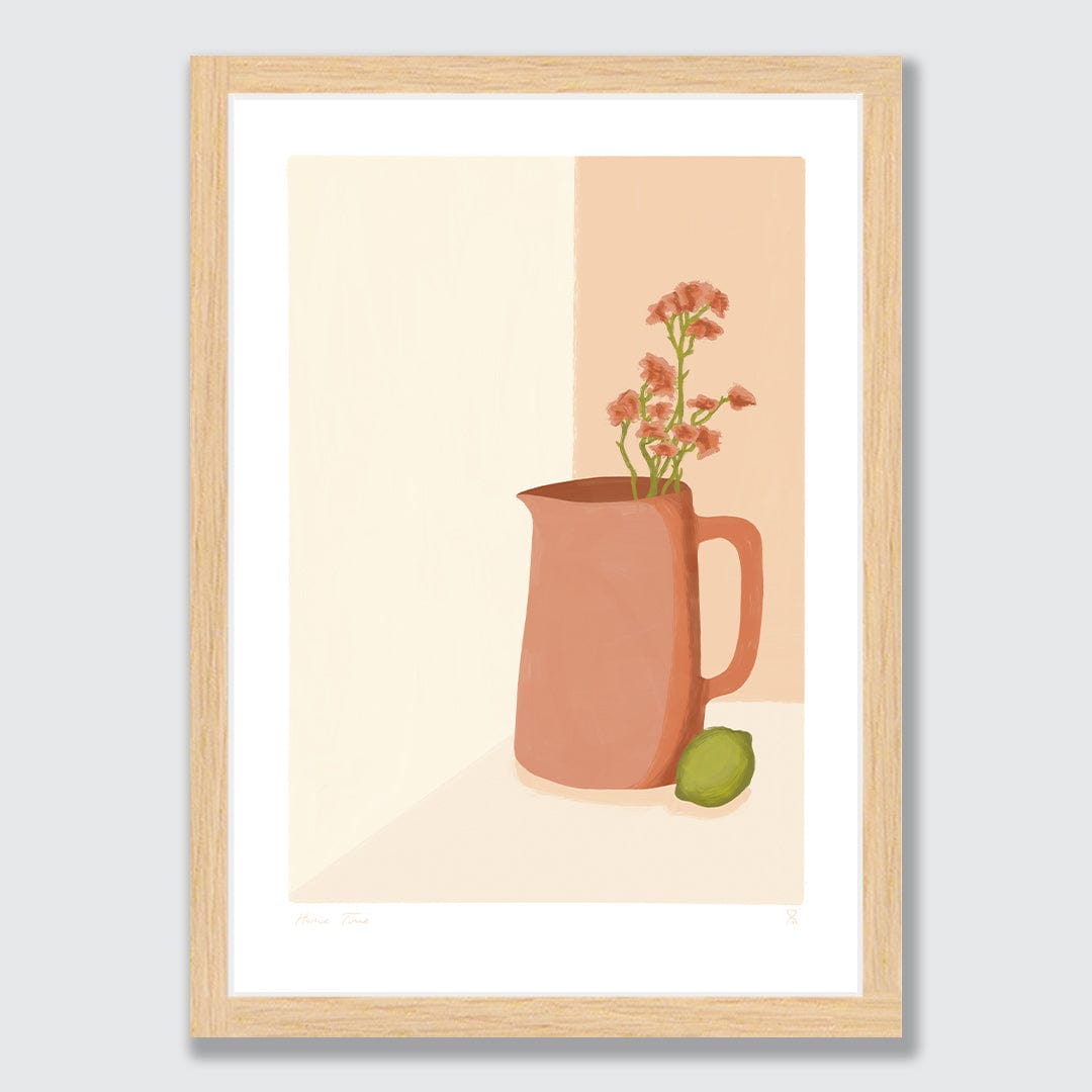 Ceramic Jug Art Print by Home Time