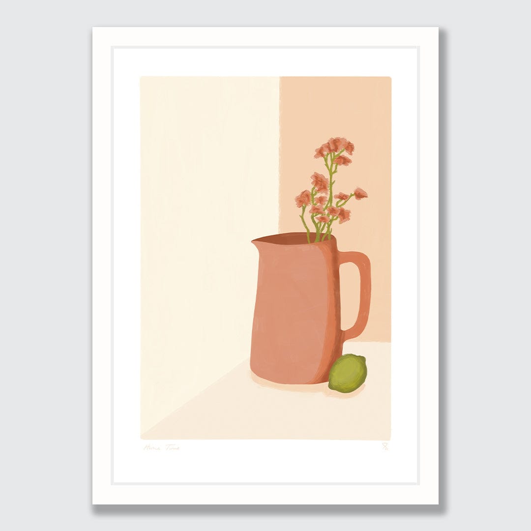 Ceramic Jug Art Print by Home Time
