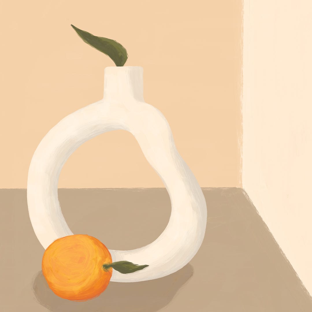 Ceramic Vase Art Print by Home Time