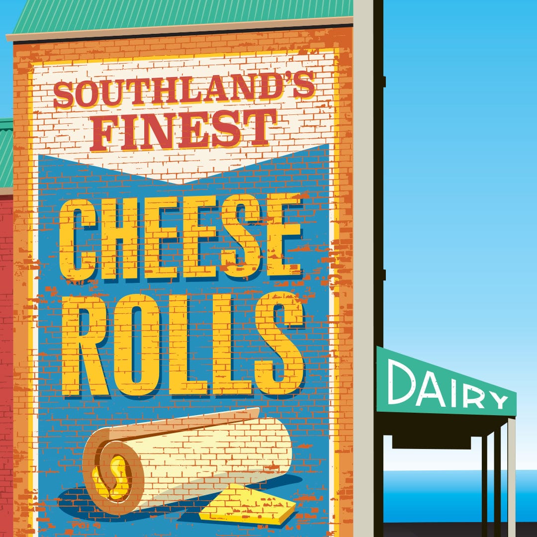 Cheese Rolls Art Print by Glenn Jones