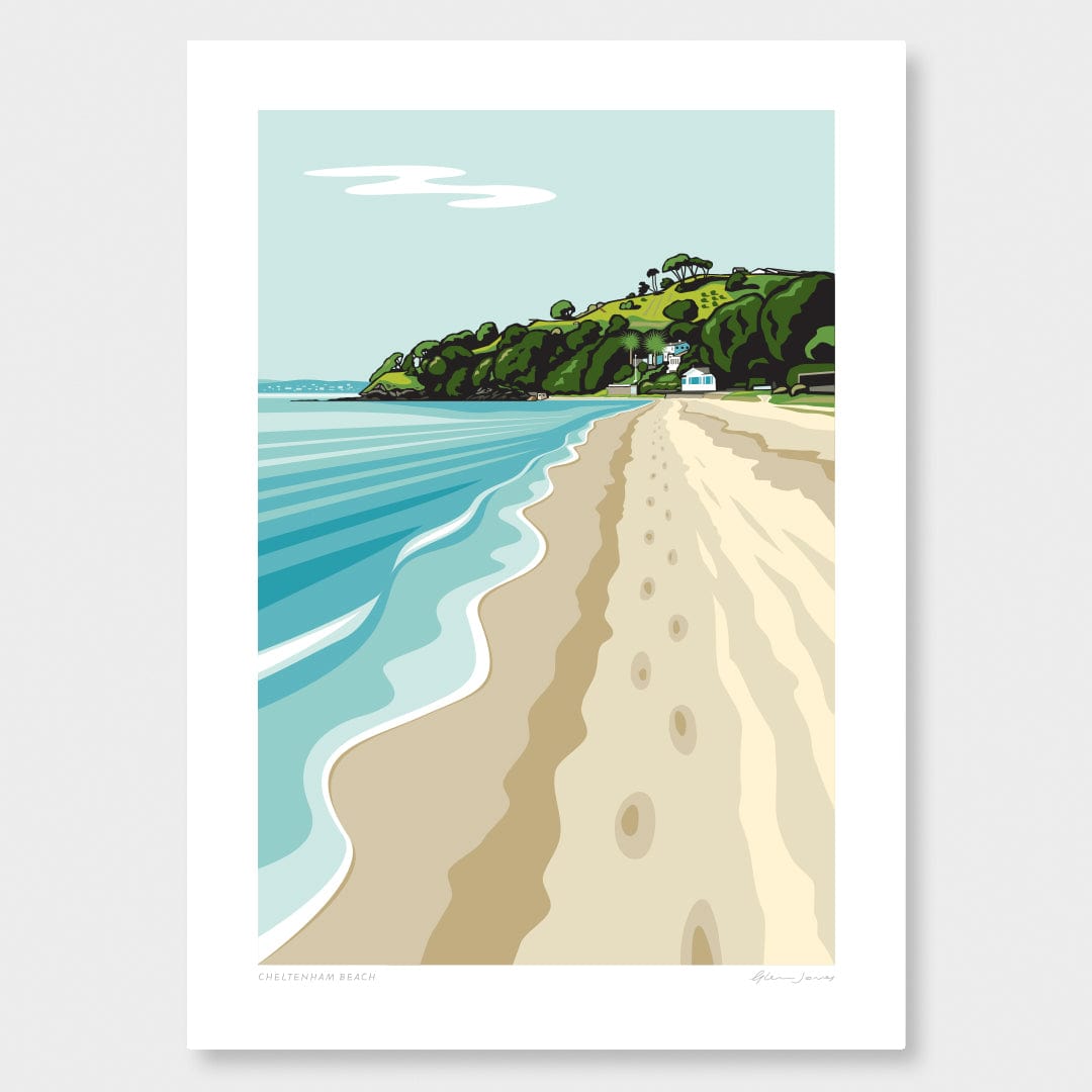Cheltenham Beach Art Print by Glenn Jones