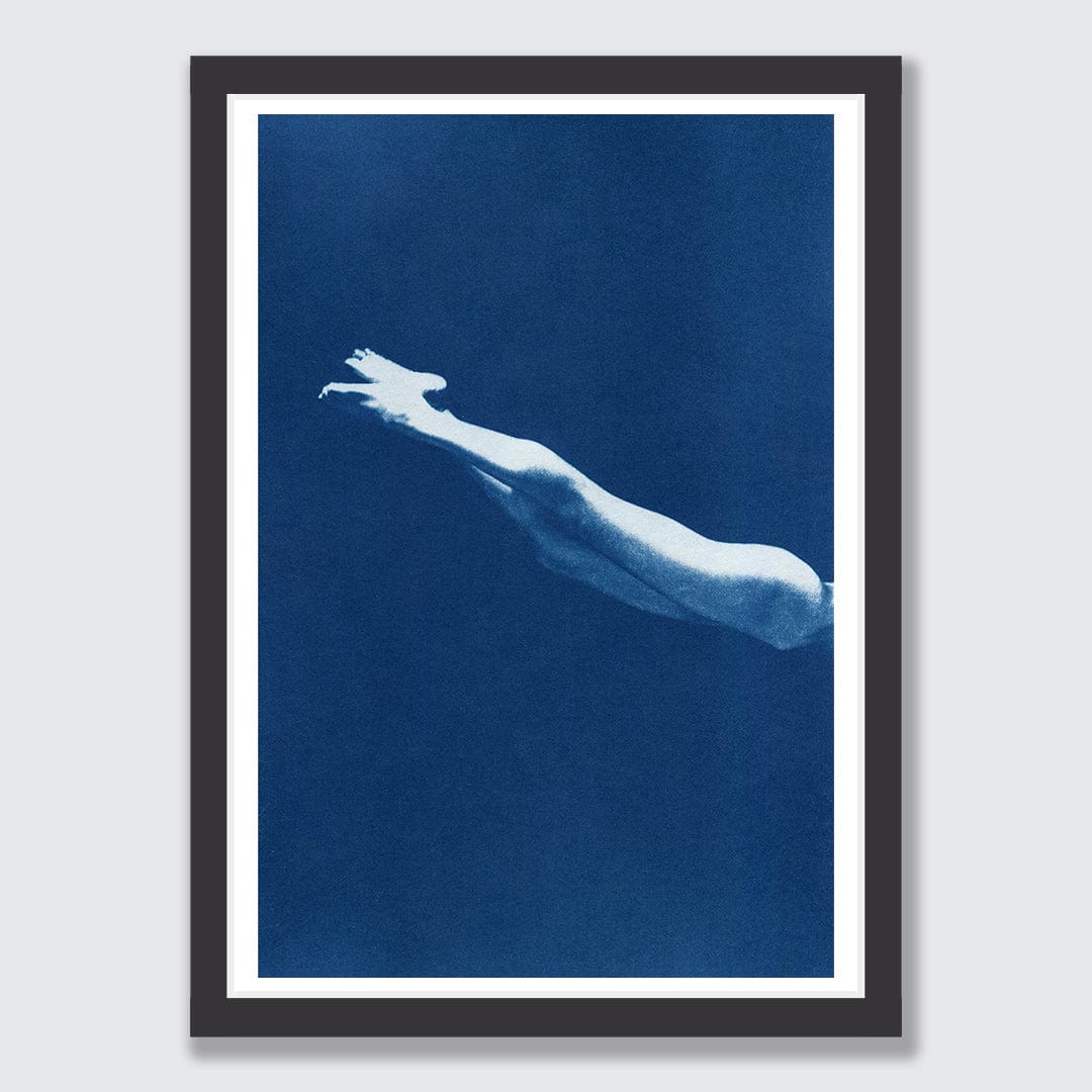 Chiaroscuro Legs 01 Limited Edition Cyanotype by Sophia Jenny