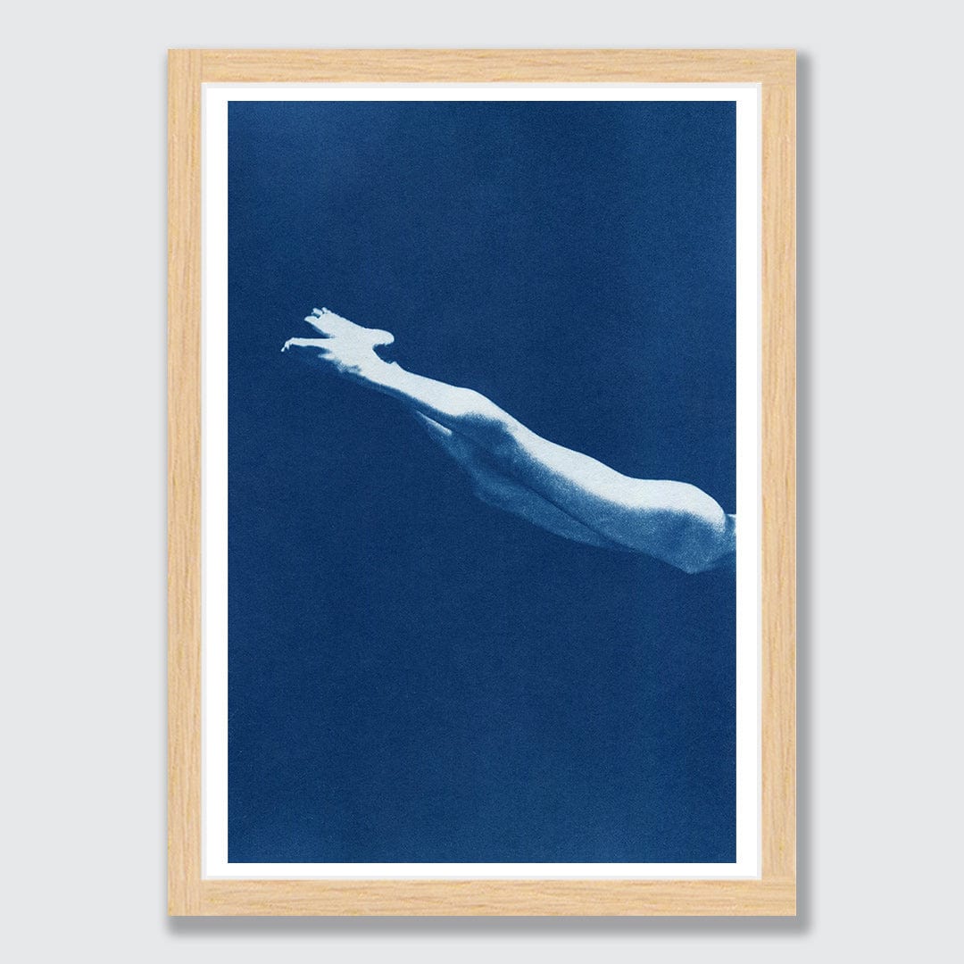 Chiaroscuro Legs 01 Limited Edition Cyanotype by Sophia Jenny