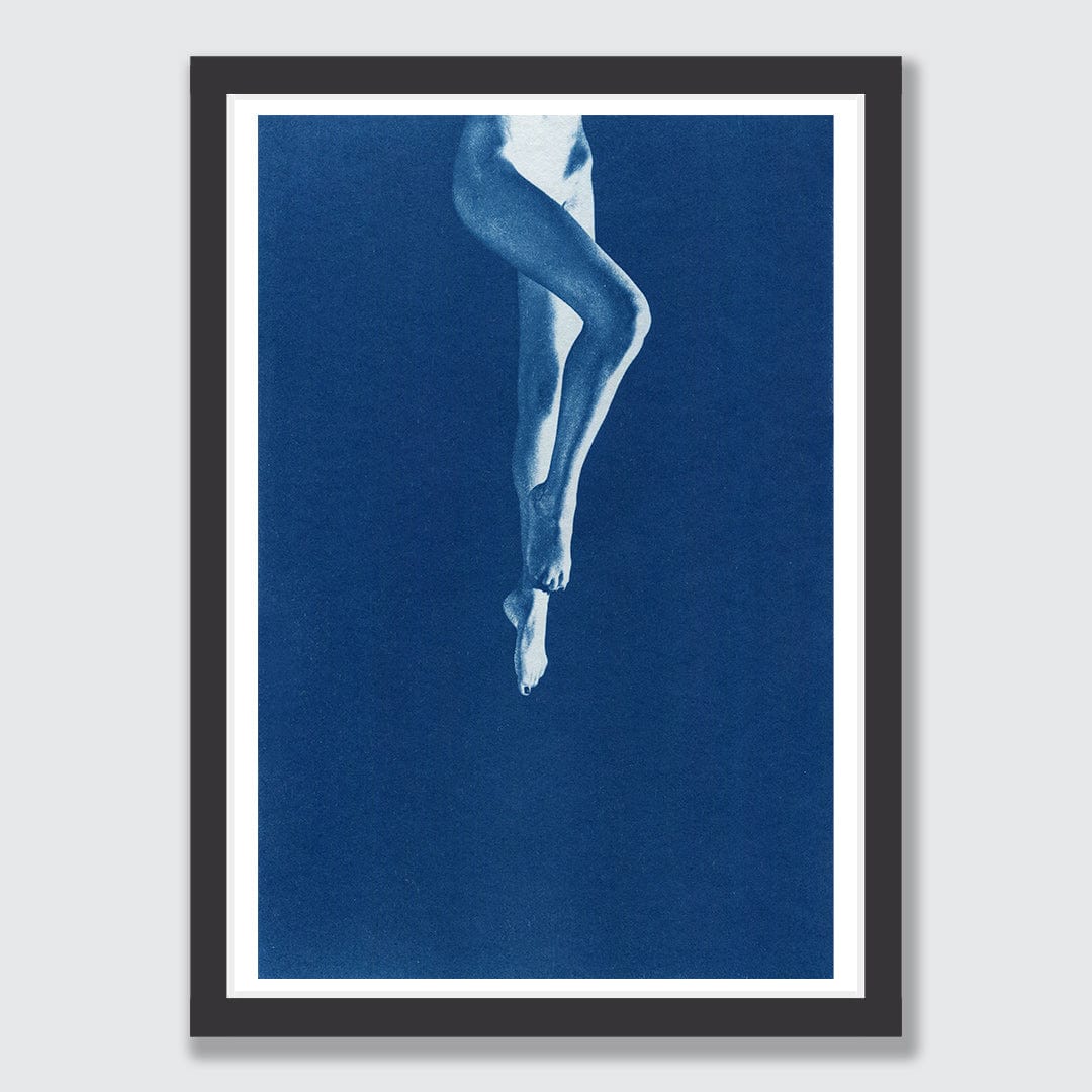Chiaroscuro Legs 02 Limited Edition Cyanotype by Sophia Jenny
