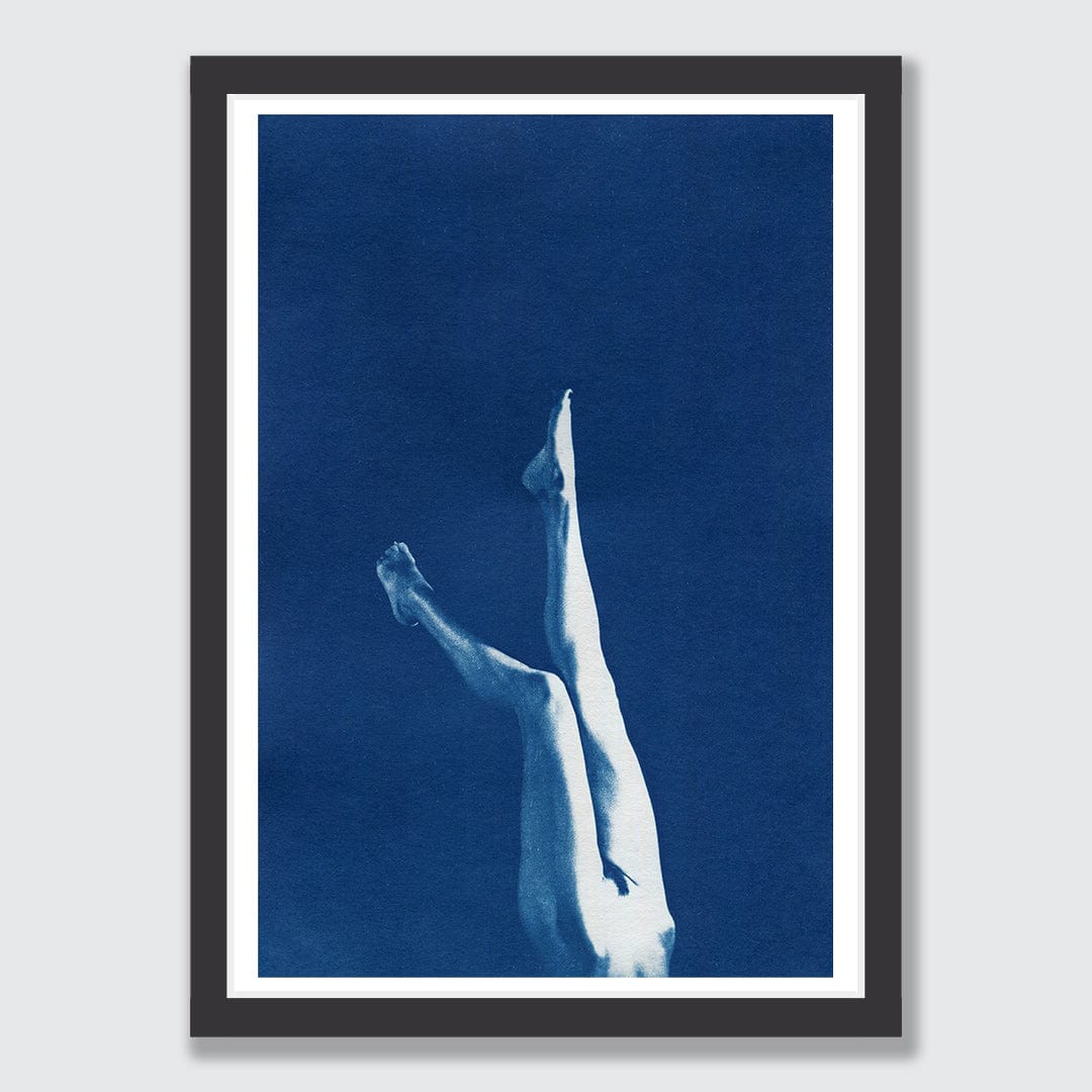 Chiaroscuro Legs 03 Limited Edition Cyanotype by Sophia Jenny