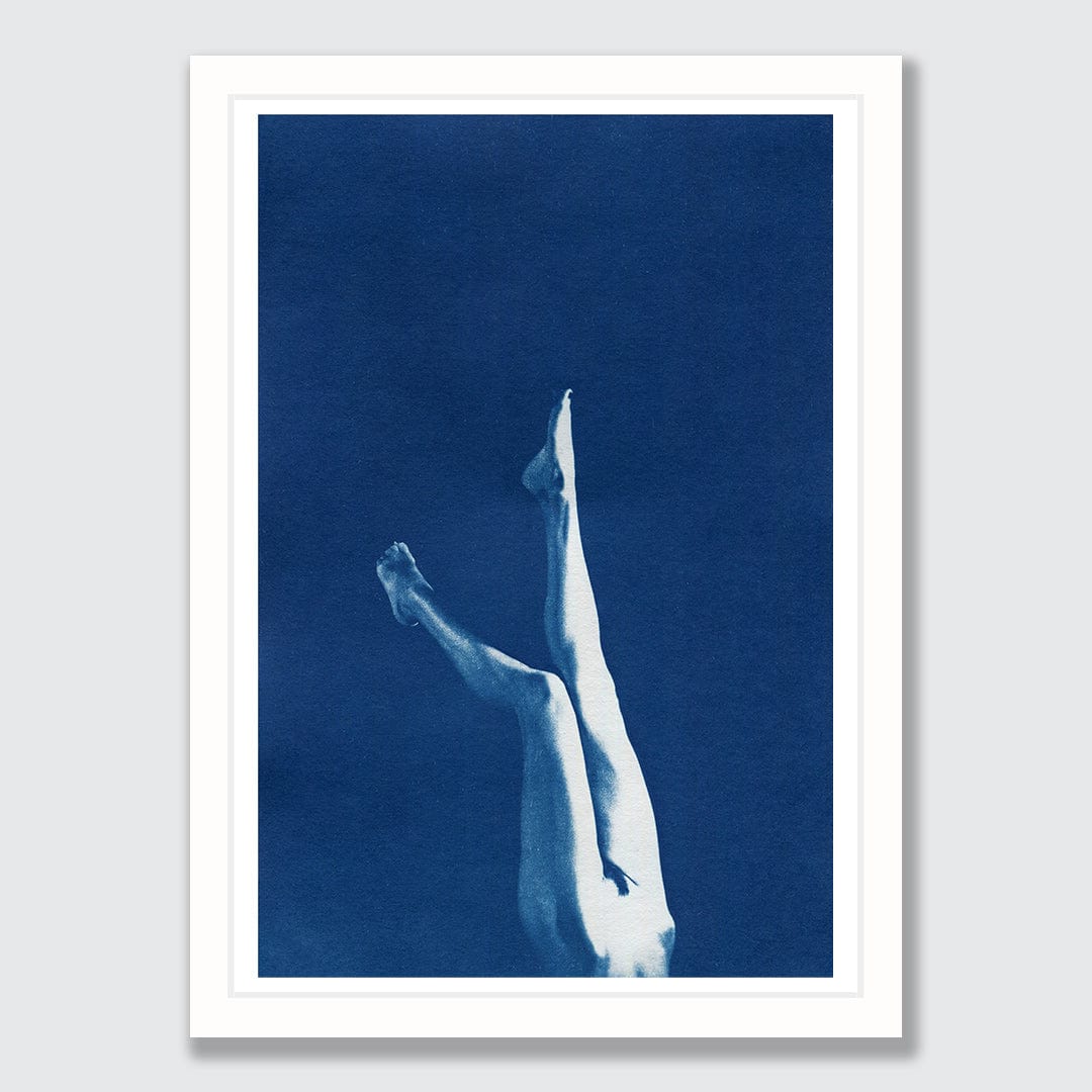 Chiaroscuro Legs 03 Limited Edition Cyanotype by Sophia Jenny