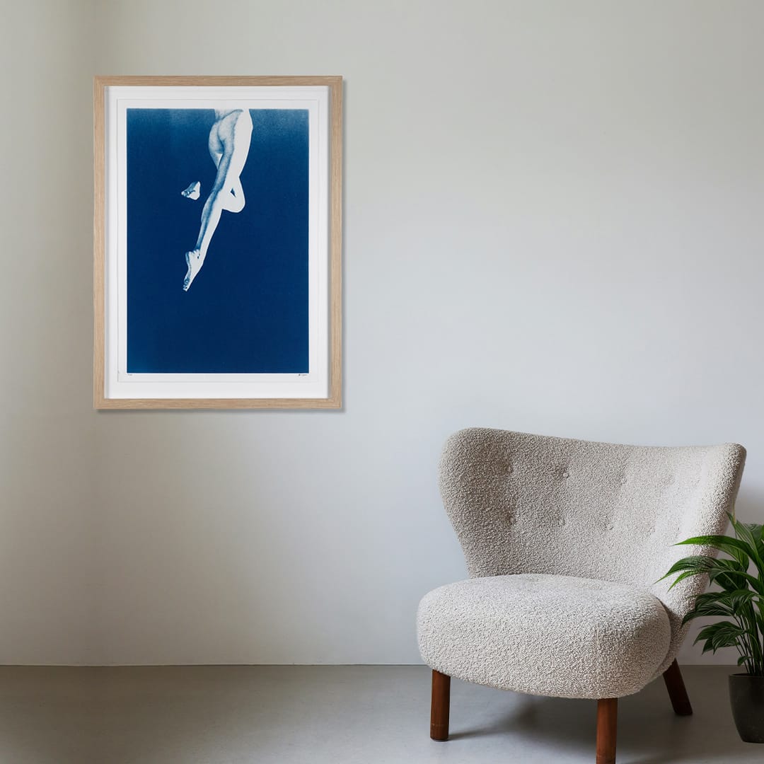 Chiaroscuro Legs 05 Limited Edition Art Print by Sophia Jenny - Bespoke Framed