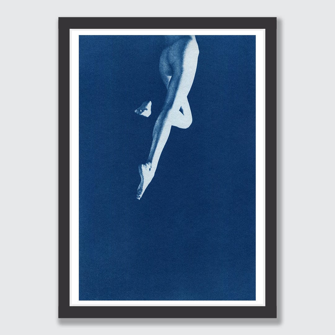 Chiaroscuro Legs 05 Limited Edition Cyanotype by Sophia Jenny
