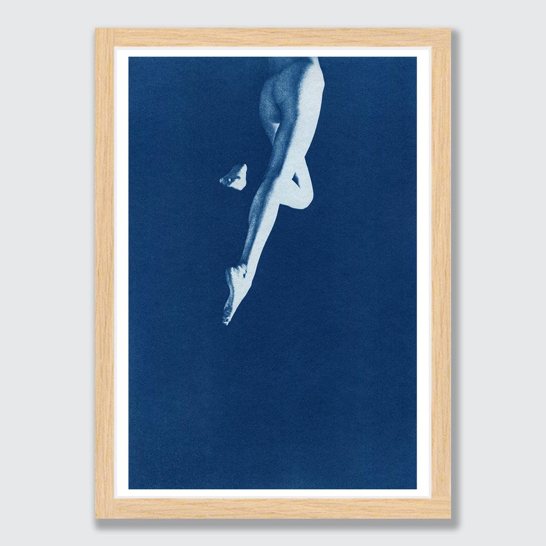 Chiaroscuro Legs 05 Limited Edition Cyanotype by Sophia Jenny
