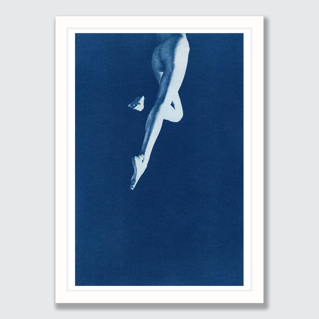Chiaroscuro Legs 05 Limited Edition Cyanotype by Sophia Jenny