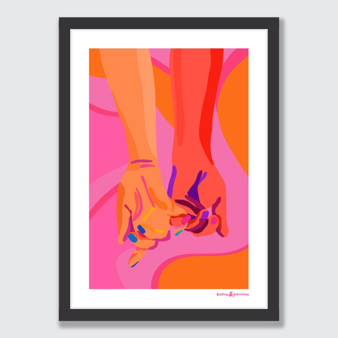 Closer Art Print by Agate Rubene