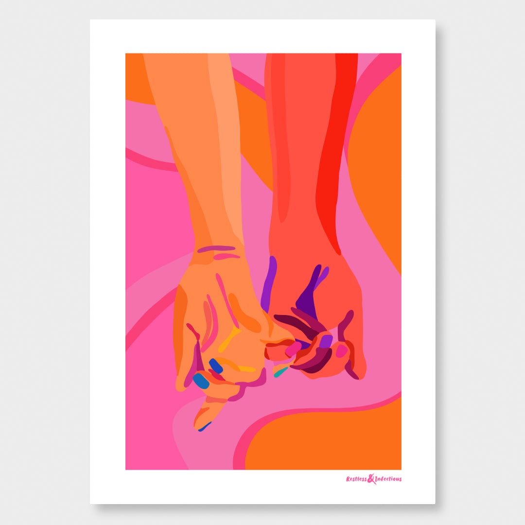 Closer Art Print by Agate Rubene