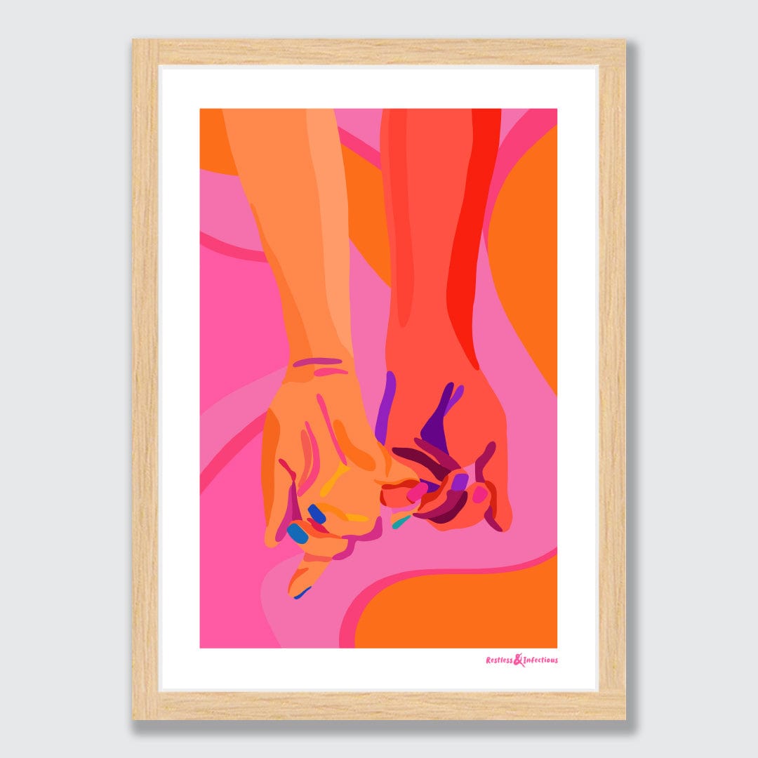 Closer Art Print by Agate Rubene