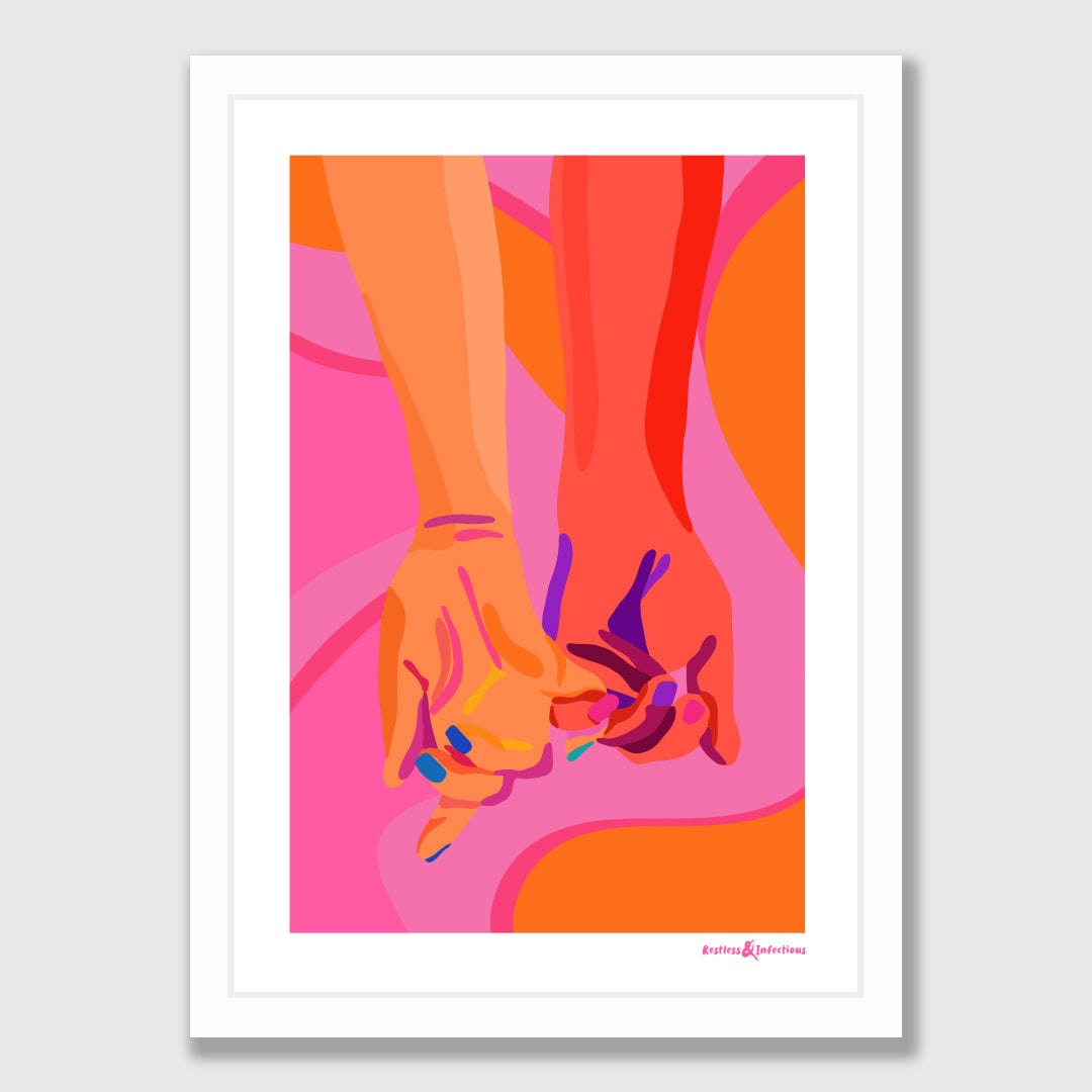 Closer Art Print by Agate Rubene