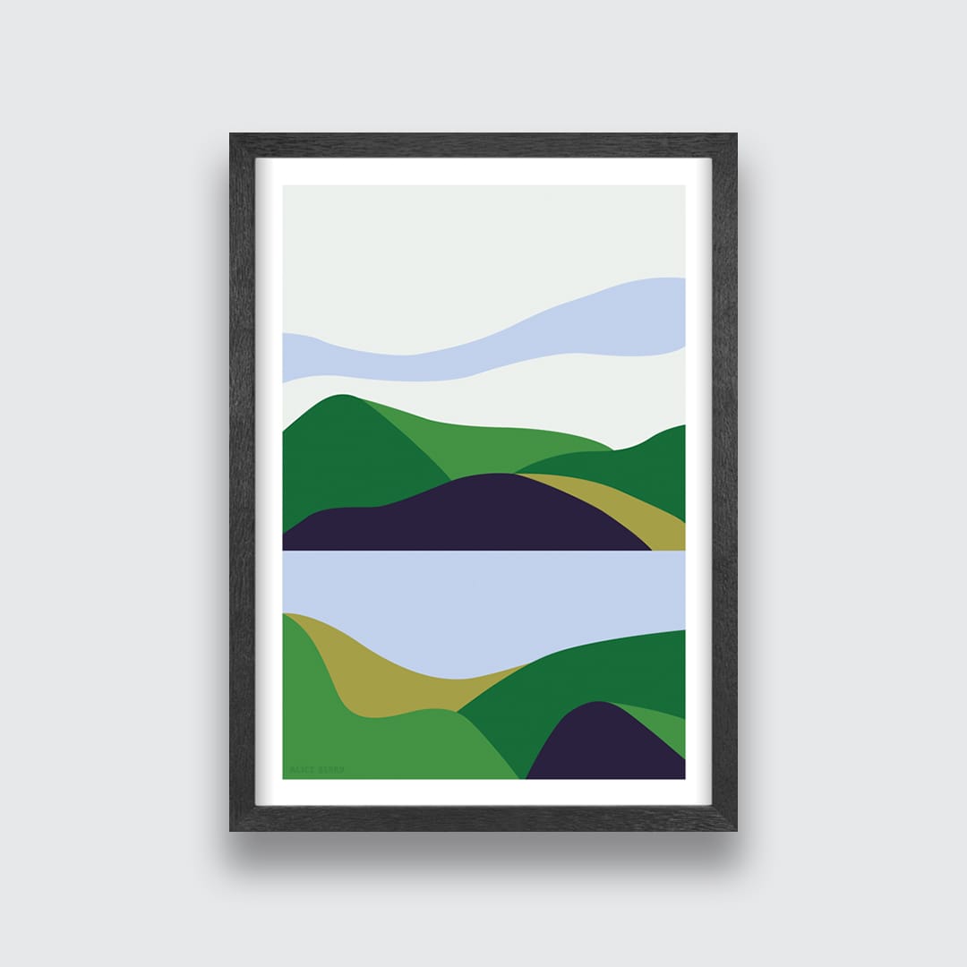 Cloud Across The Bay Art Print by Alice Berry