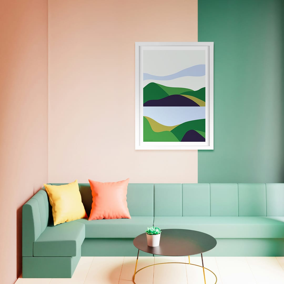 Cloud Across The Bay Art Print by Alice Berry