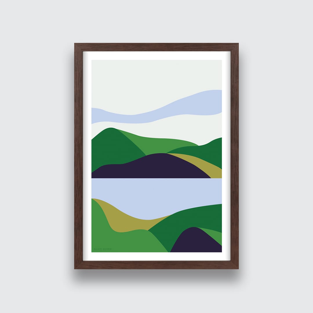 Cloud Across The Bay Art Print by Alice Berry
