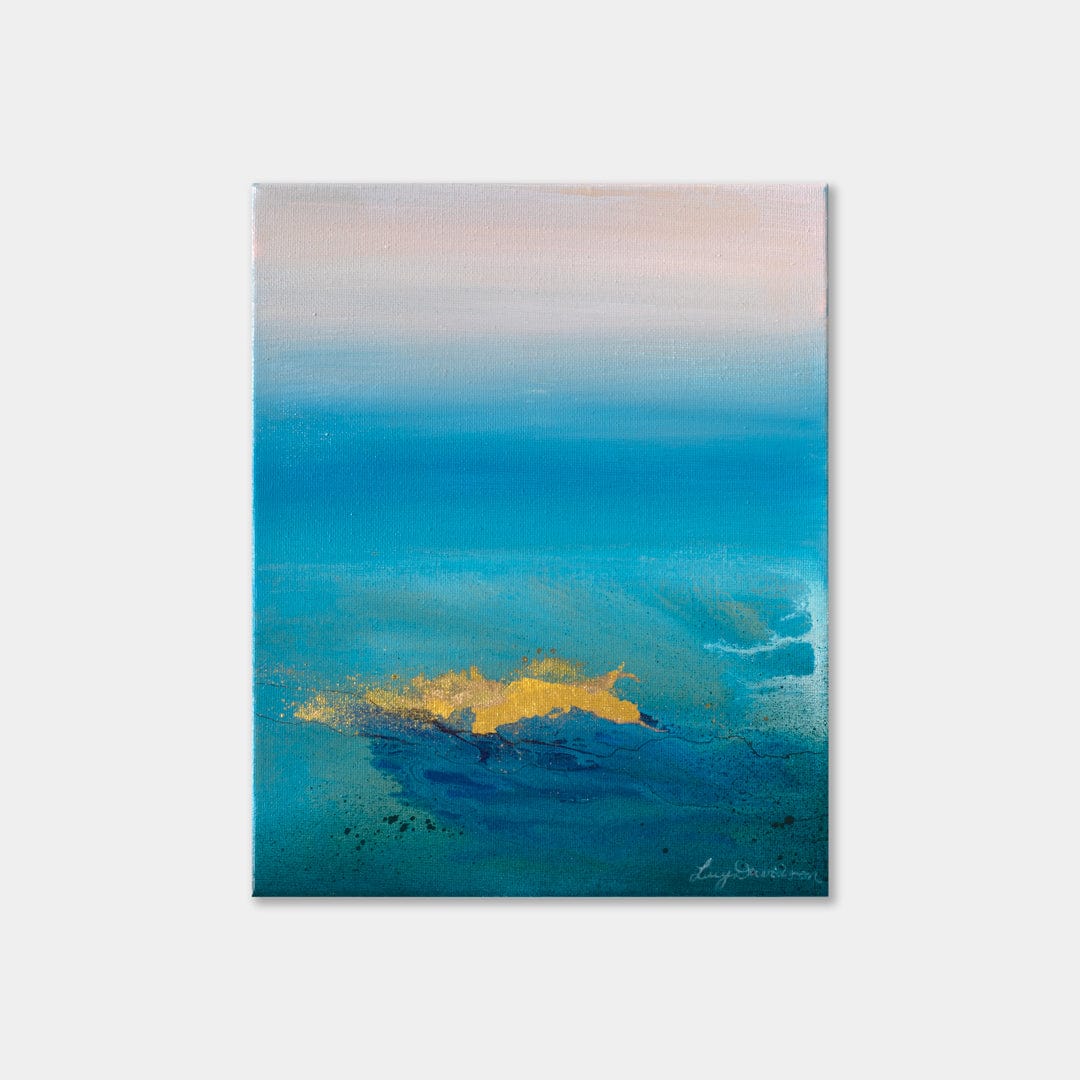 Cobalt Original Painting by Lucy Davidson