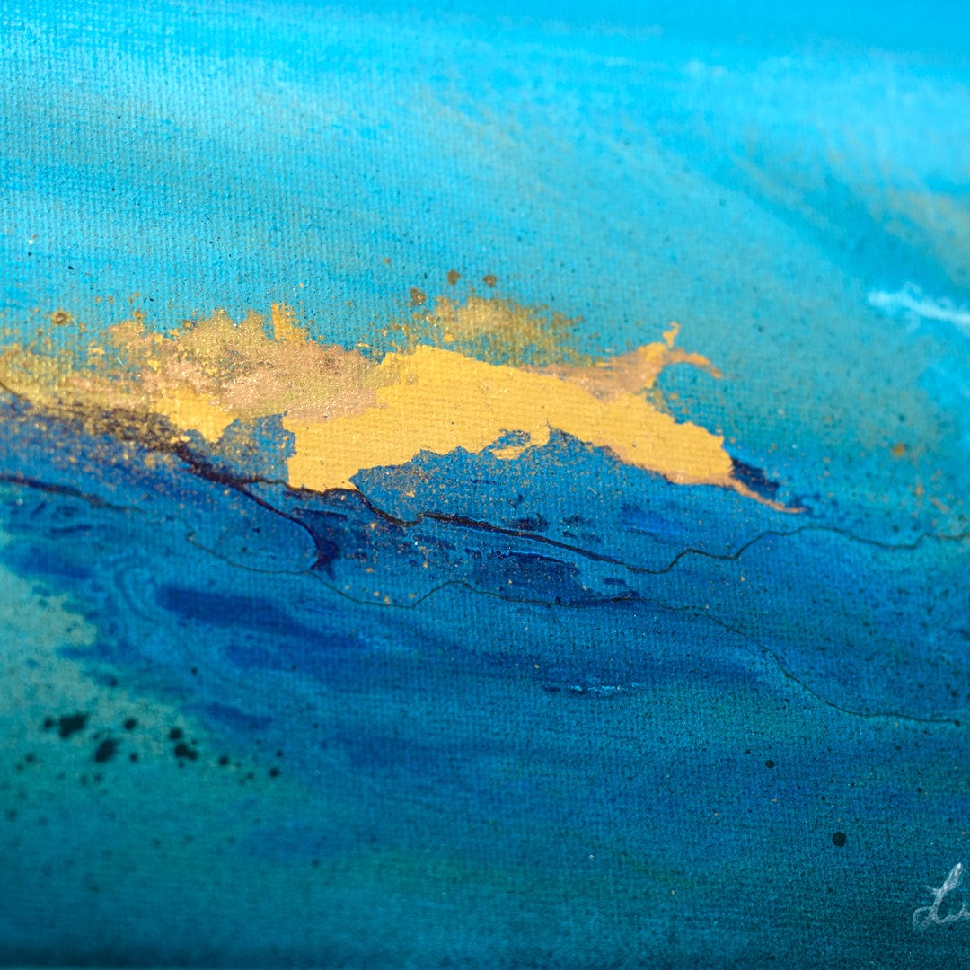 Cobalt Original Painting by Lucy Davidson