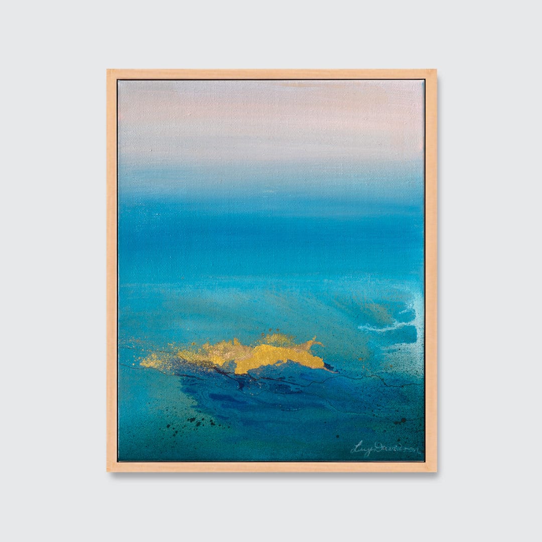 Cobalt Original Painting by Lucy Davidson