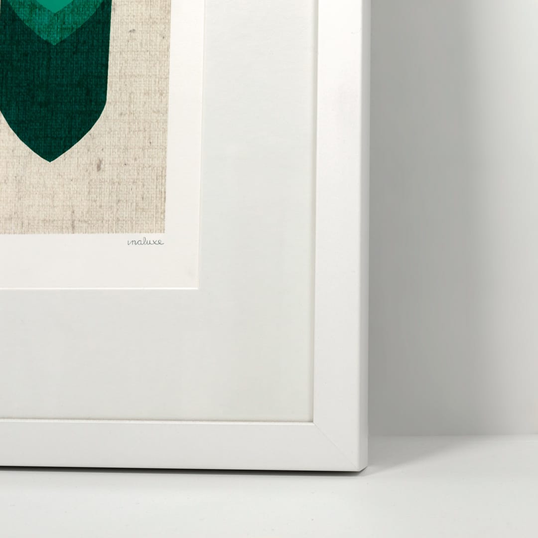 Coda - Custom Framed Art Print by Inaluxe