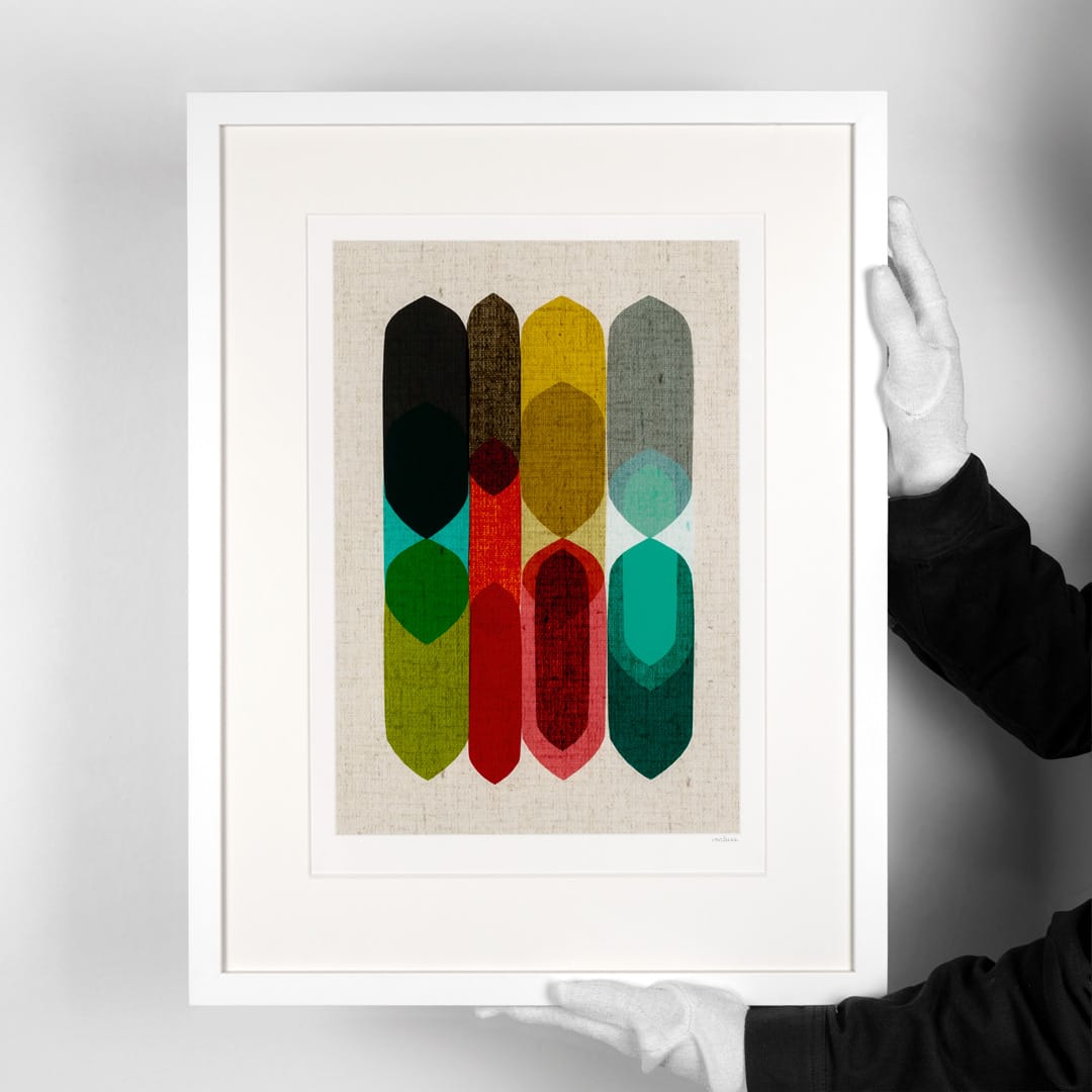 Coda - Custom Framed Art Print by Inaluxe