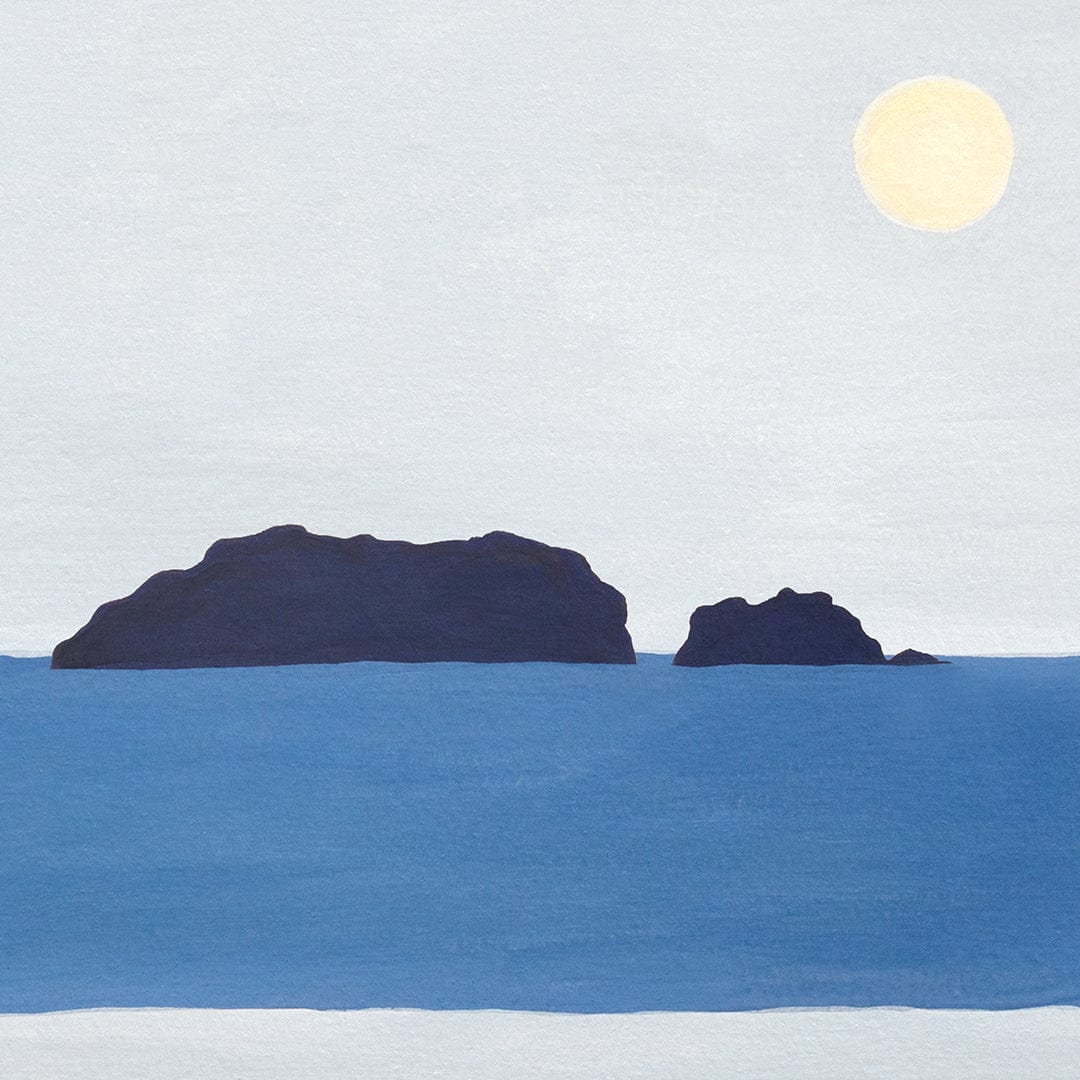 Cold Swim Whangamata Art Print by Grace Popplewell