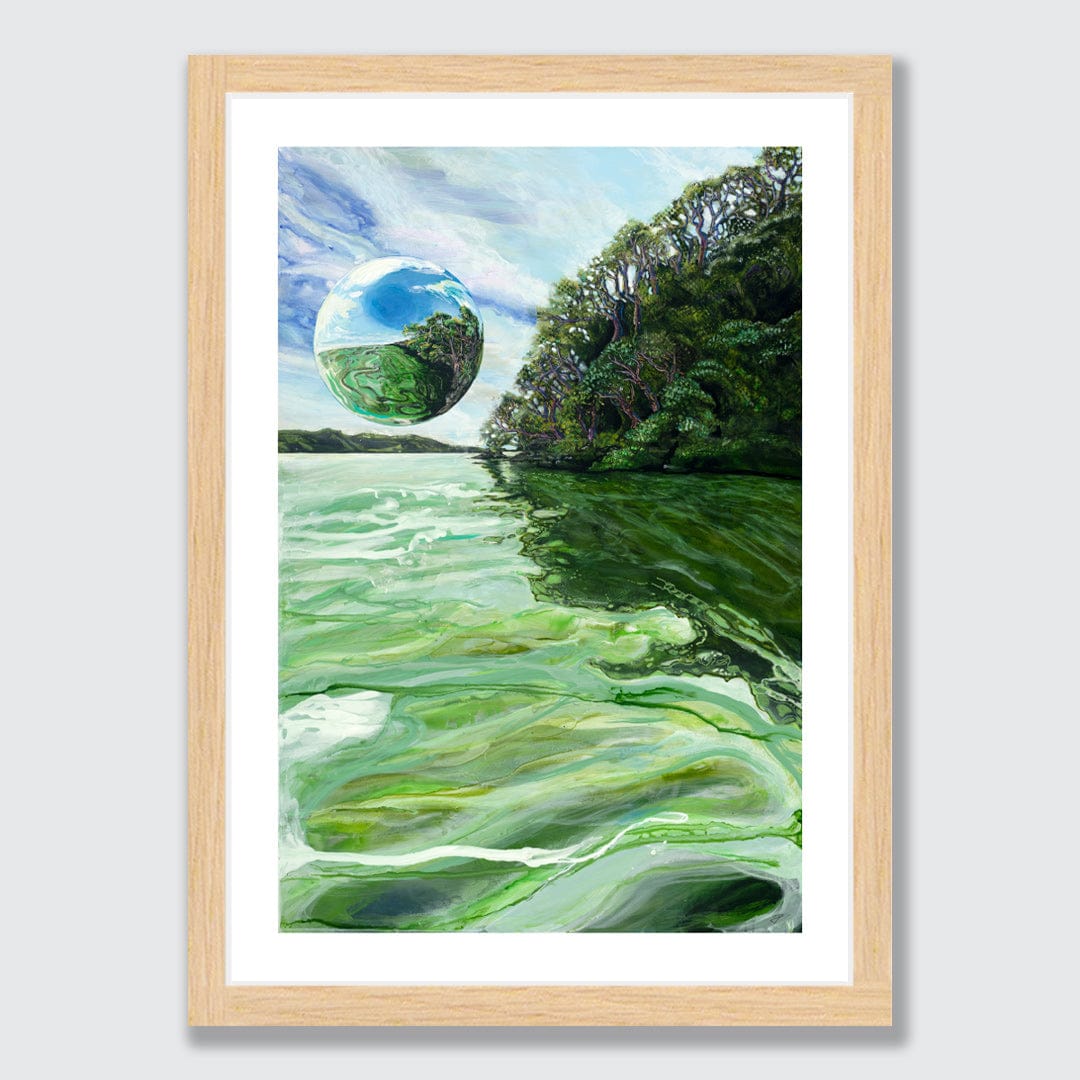 Colville Bay High Tide Art Print by Jamie Larnach