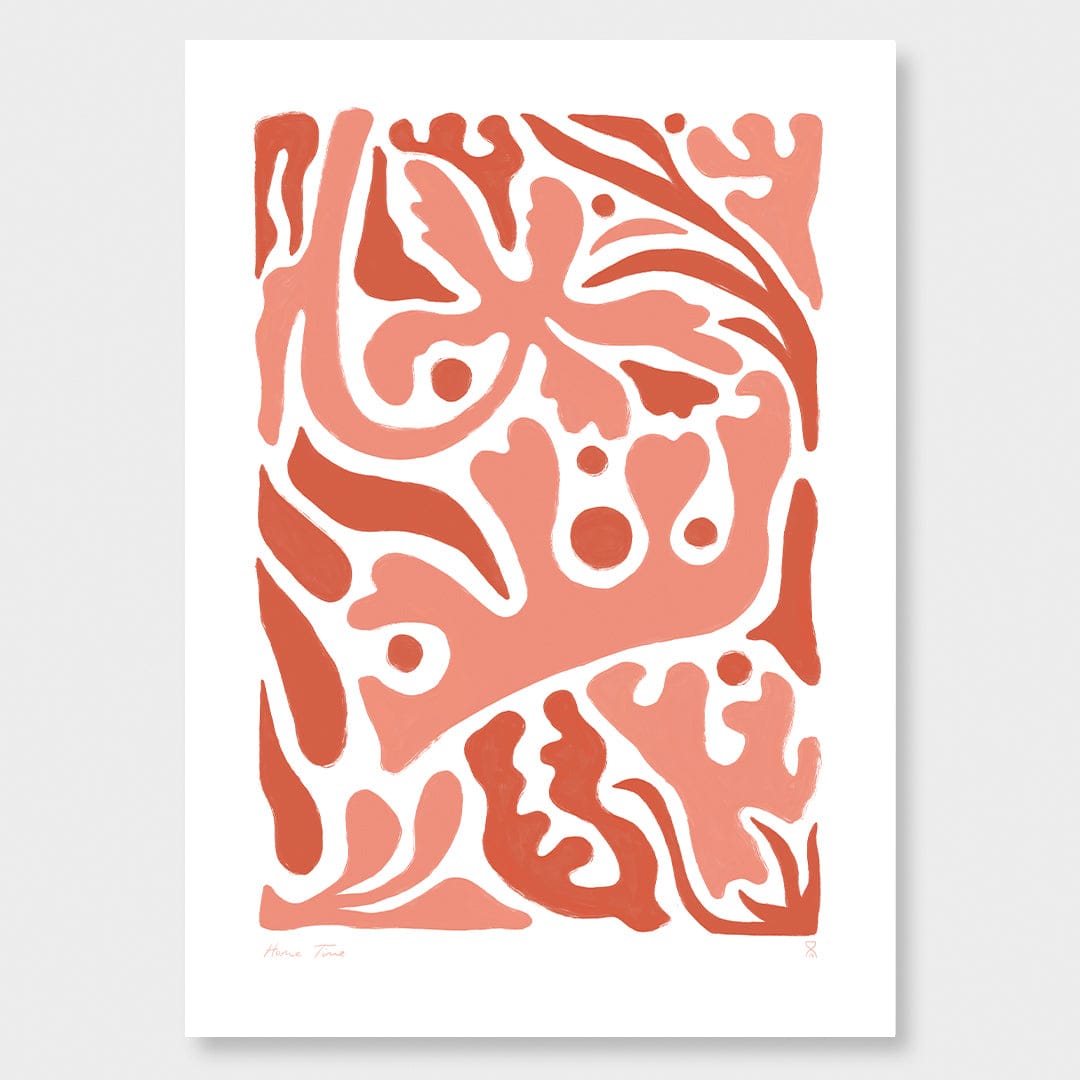 Coral Art Print by Home Time