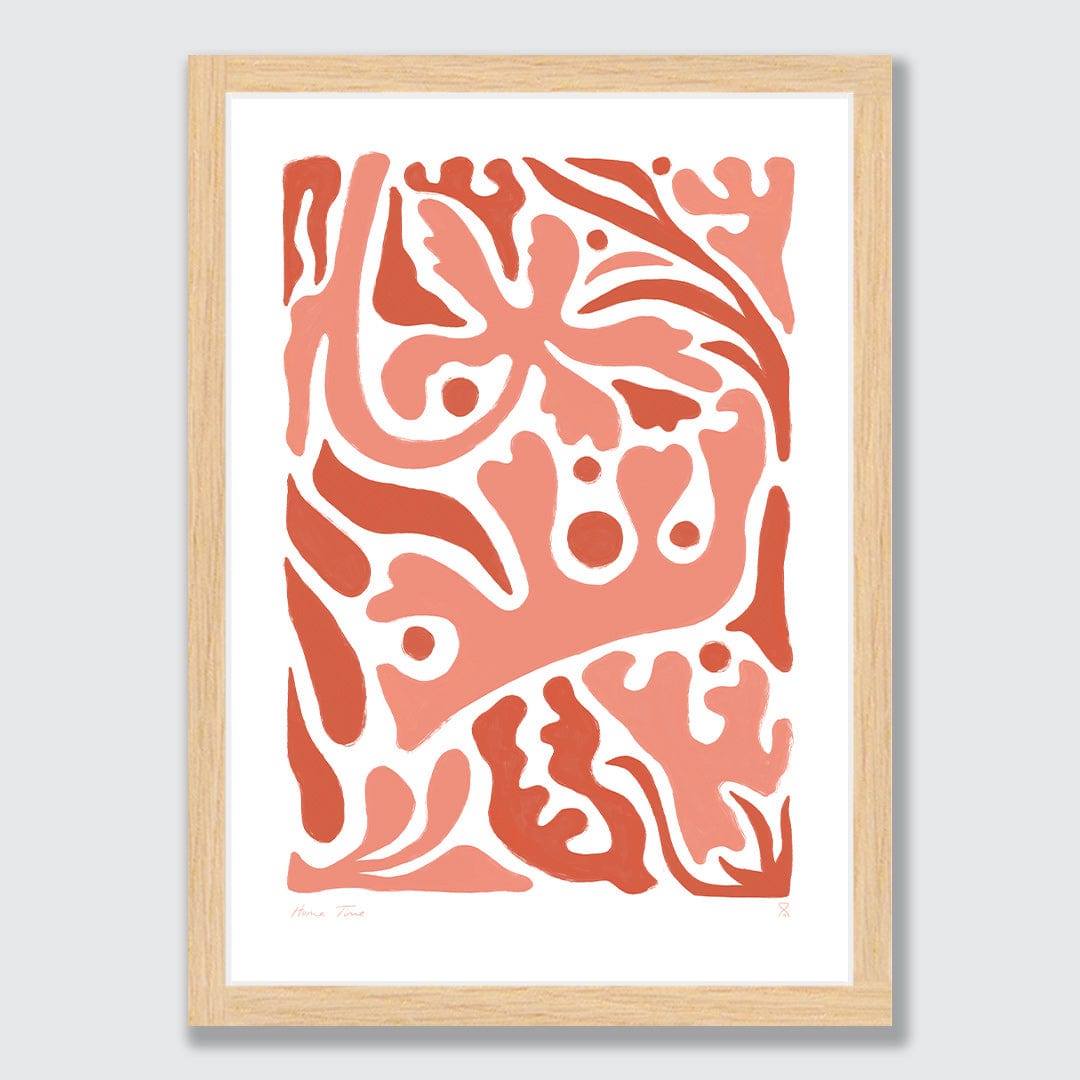 Coral Art Print by Home Time