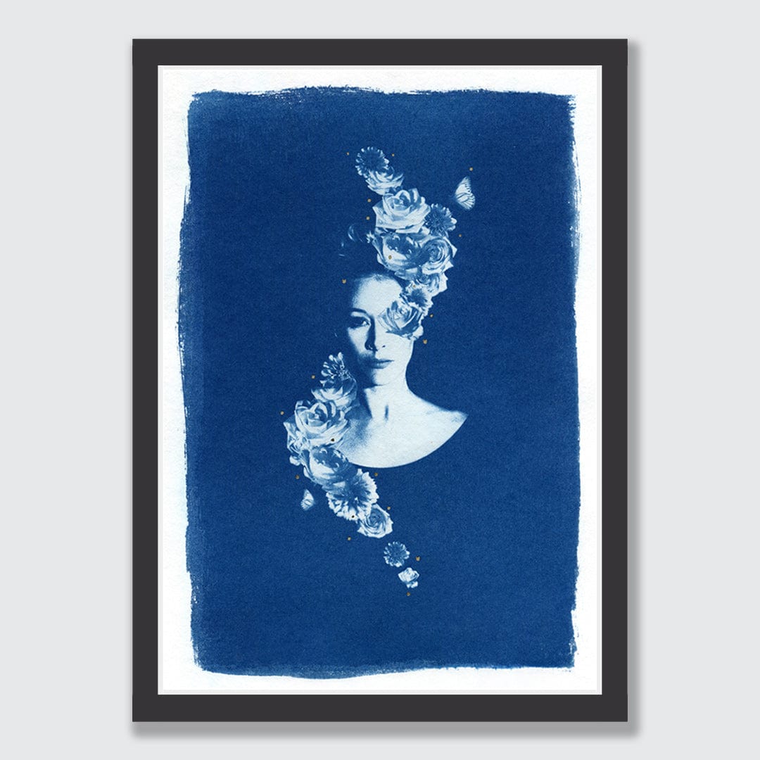 Cornucopia 02 Limited Edition Cyanotype by Sophia Jenny