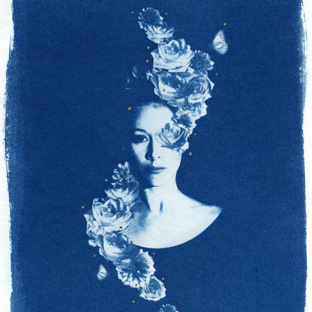 Cornucopia 02 Limited Edition Cyanotype by Sophia Jenny