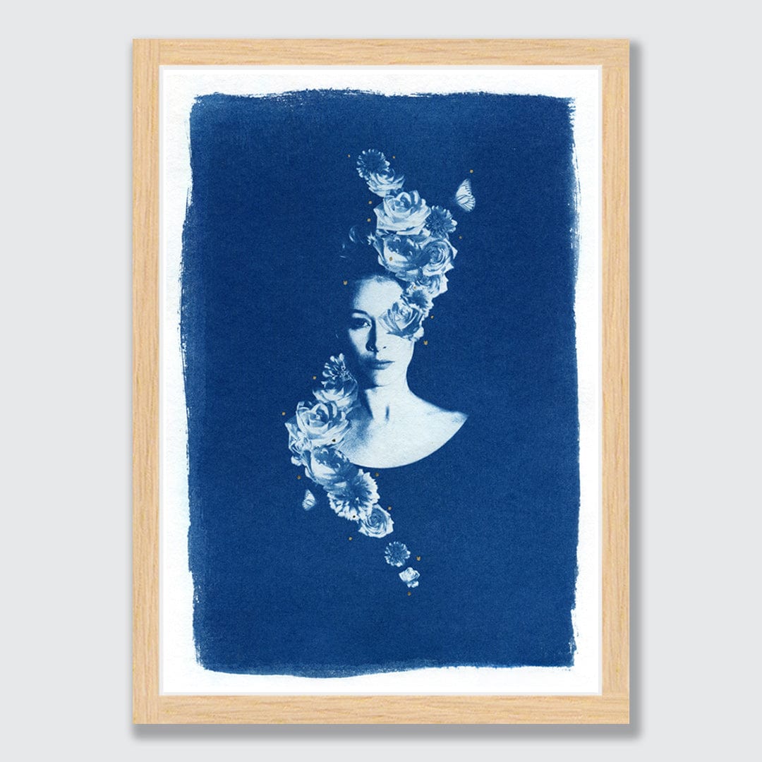 Cornucopia 02 Limited Edition Cyanotype by Sophia Jenny