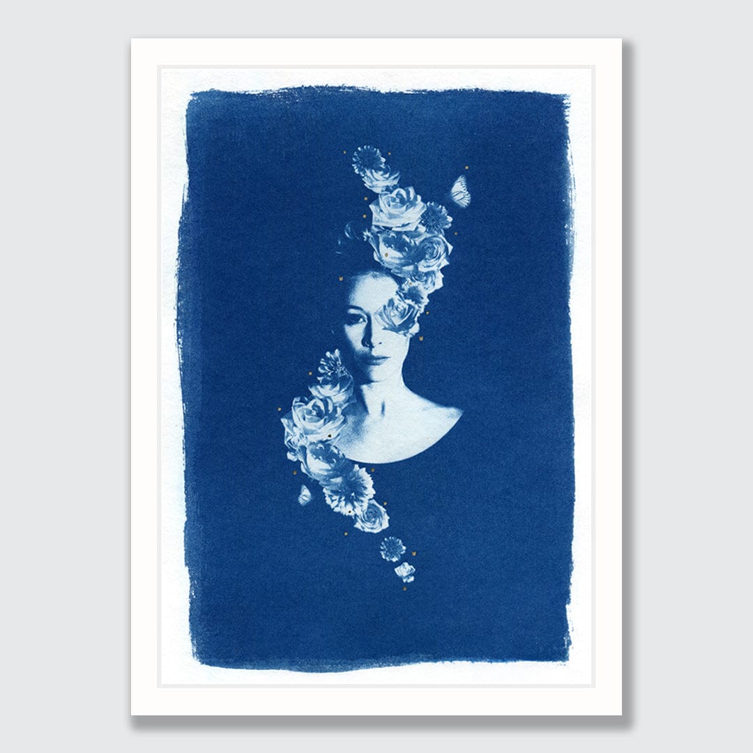 Cornucopia 02 Limited Edition Cyanotype by Sophia Jenny