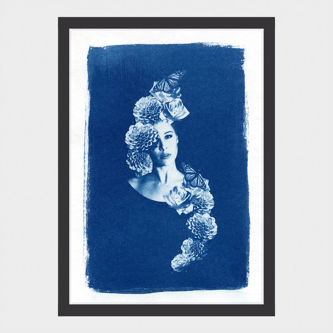 Cornucopia 03 Limited Edition Cyanotype by Sophia Jenny