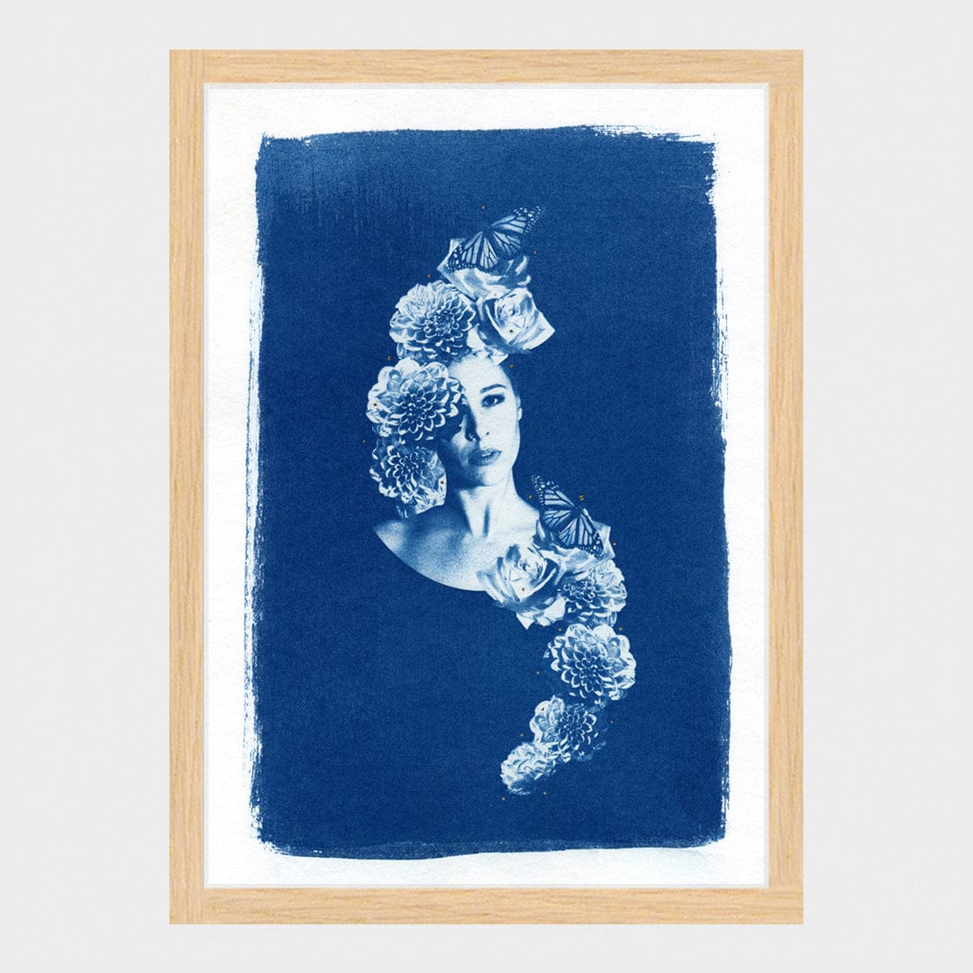 Cornucopia 03 Limited Edition Cyanotype by Sophia Jenny