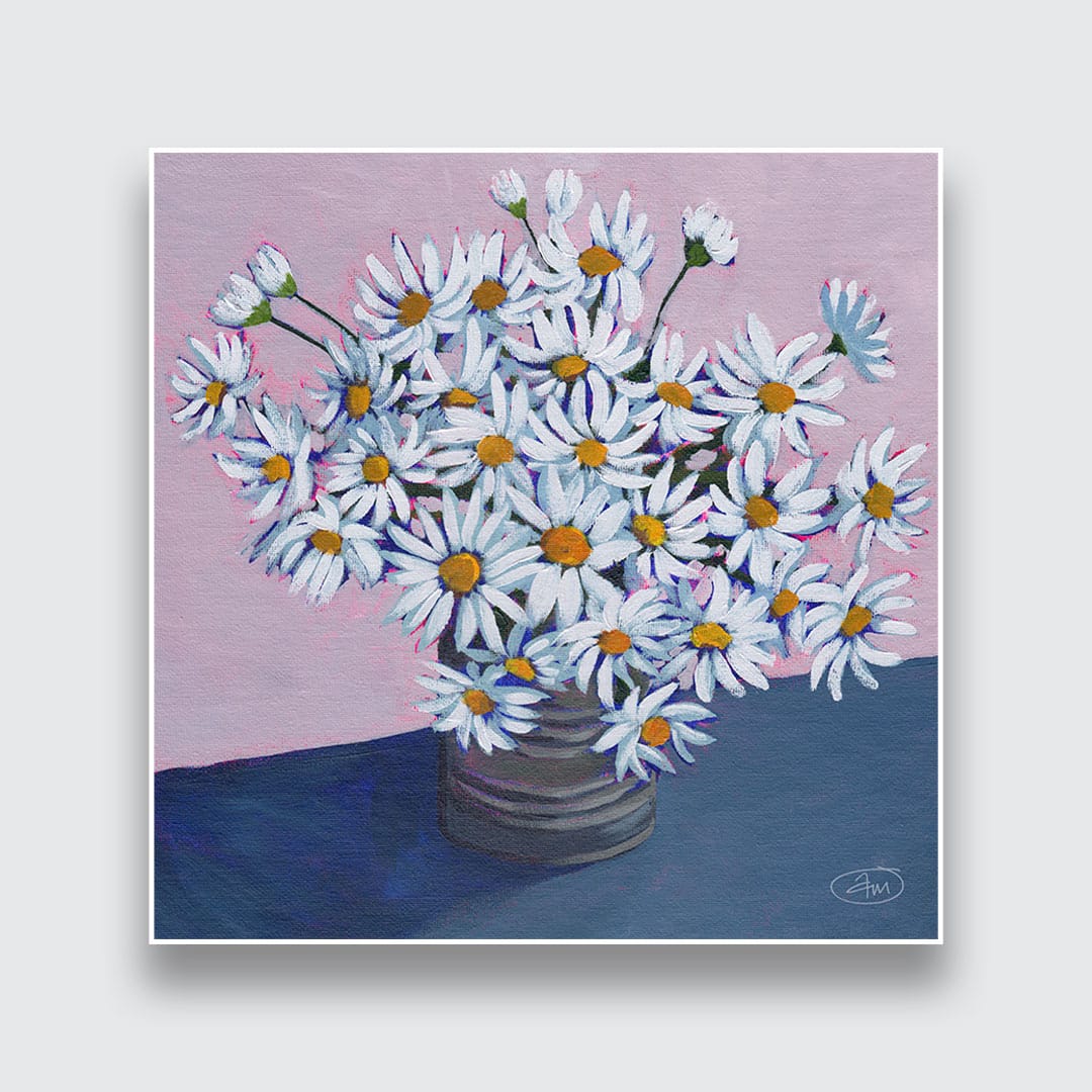 Daisy Art Print by Abbey Merson