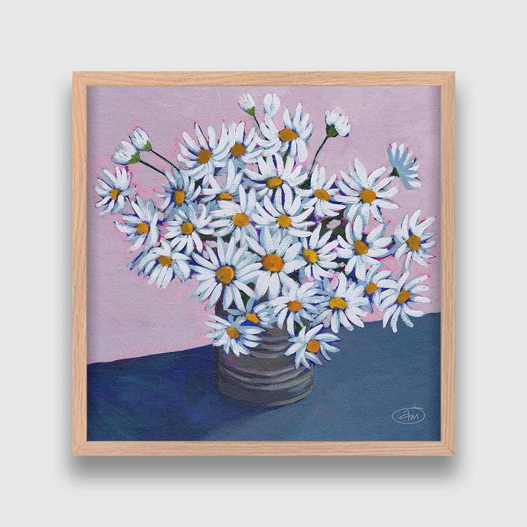 Daisy Art Print by Abbey Merson