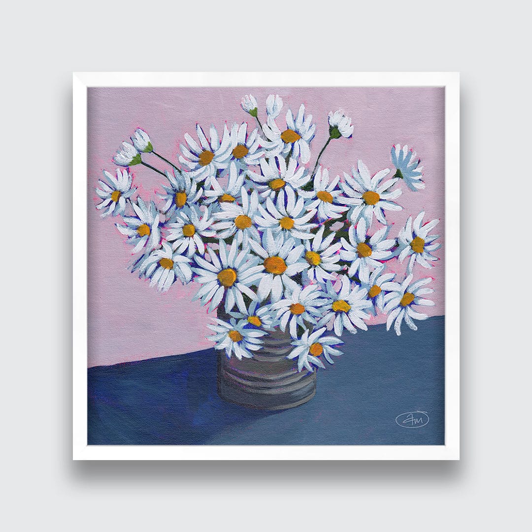 Daisy Art Print by Abbey Merson